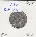 S22-BEE-0114 New Zealand 10 Cent VF 1975 KM41.1, Verzenden