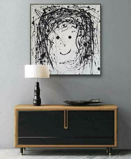 DON'T WORRY BE HAPPY, Antiek en Kunst, Kunst | Schilderijen | Abstract, Ophalen