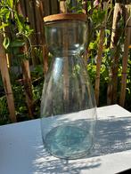Grote glazen vaas van gerecycled glas, Ophalen, Overige kleuren, Nieuw, Glas