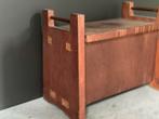 Antieke vintage design klepbank of kruk, Ophalen