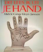 Dit lees ik uit je hand - Miek le Conge Kleyn-Janssen, Boeken, Ophalen of Verzenden, Zo goed als nieuw, Instructieboek, M.le Conge Kleyn-Janssen