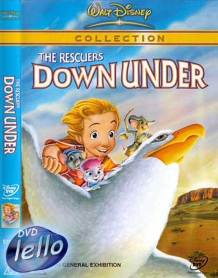 The Rescuers Down Under (1990 Reddertjes in Kangoeroeland)AU, Cd's en Dvd's, Dvd's | Tekenfilms en Animatie, Nieuw in verpakking