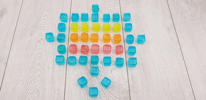 Kleurige ijsblokjes, Huis en Inrichting, Keuken | Keukenbenodigdheden, Nieuw, Ophalen of Verzenden