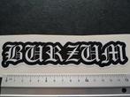 Burzum erg mooie en nieuwe shaped sticker, Verzenden, Nieuw, Overige typen