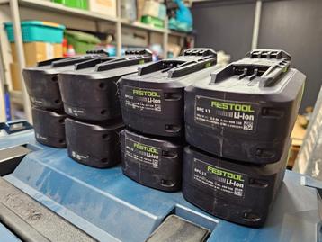 8 Festool BP 10,8V accus beschikbaar voor biedingen