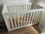 WOOOD Ledikant wit 60x120 + IKEA HIMLAVALV 3D Matras, Ophalen, Gebruikt, Ledikant