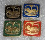 Klaasje Pimpernel Speldjes - Set van 4, Verzamelen, Ophalen of Verzenden, Gebruikt, Figuurtje, Speldje of Pin