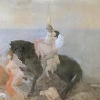 Otto Bachman - litho 75x58 cm Zwitserse kunstenaar, Antiek en Kunst, Ophalen of Verzenden