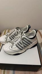 Dsquared2 White Bumpy 251 Sneakers maat 44, Ophalen of Verzenden, Zo goed als nieuw, Wit