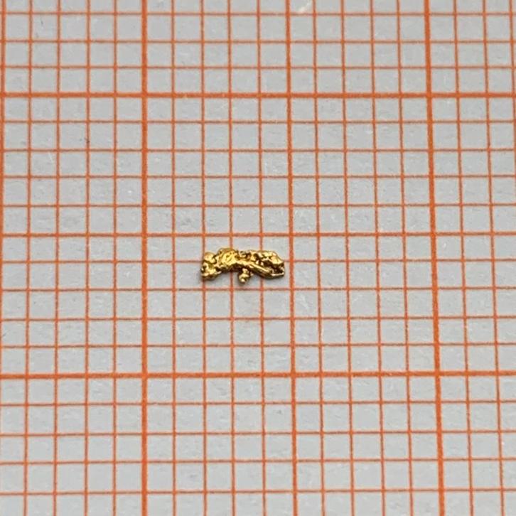 Goudnugget uit Alaska - 3mm, Huis en Inrichting, Stoffering | Behang, Geel, minder dan 10 m², Ophalen of Verzenden