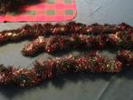 Mooie dikke tinsel kerstboomslinger 3 meter, Ophalen of Verzenden, Zo goed als nieuw