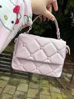 Licht roze tas met hartjes, Sieraden, Tassen en Uiterlijk, Tassen | Damestassen, Ophalen of Verzenden, Zo goed als nieuw, Roze