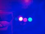 4x Par56R DMX LED Lampen - Disco/Podium, Ophalen of Verzenden, Gebruikt, Licht, Geluidgestuurd