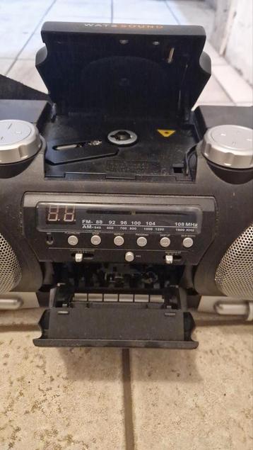 Wats Sound MPR-51 Boombox CD Cassette Radio -  beschikbaar voor biedingen