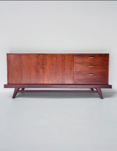 Vintage jaren 60 dressoir wandkast sideboard, Huis en Inrichting, Kasten | Dressoirs, Gebruikt, 25 tot 50 cm, Ophalen of Verzenden