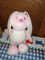 Tiamo roze konijn knuffel 30 cm groot, Ophalen of Verzenden, Zo goed als nieuw, Konijn