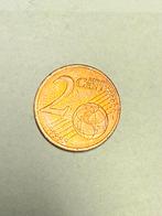 Error double reverse euro 2 cent, Verzenden, Overige landen, 2 cent, Losse munt