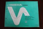 HONDA CX500 1977 parts catalogue CX 500 teile katalog, Motoren, Handleidingen en Instructieboekjes, Honda