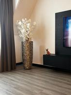 Schelpenvazen met bloesem boom, Ophalen of Verzenden, Zo goed als nieuw