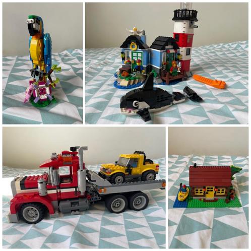 18x Lego Creator sets (grote en kleine), totaal 3782 parts, Kinderen en Baby's, Speelgoed | Duplo en Lego, Zo goed als nieuw, Lego