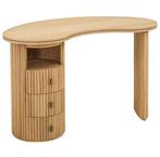 Richmond Interiors bureau Belfort eikenhout, Huis en Inrichting, Bureaus, Ophalen, Zo goed als nieuw, Bureau