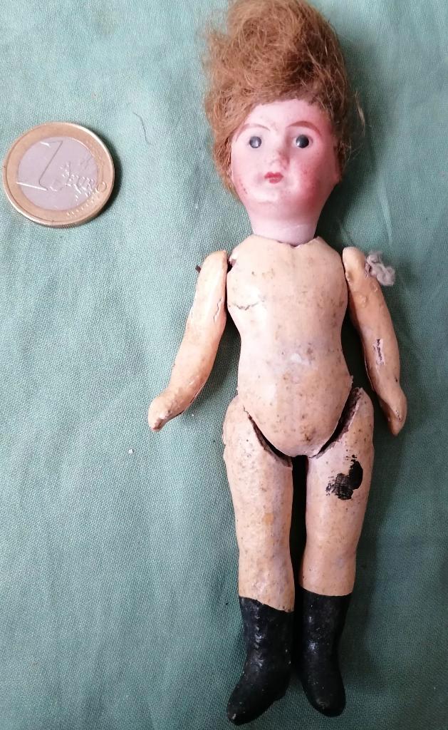 oud poppetje porseleinen hoofd nummer 2, Antiek en Kunst, Antiek | Speelgoed, Ophalen of Verzenden