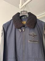 **NIEUWE** Pall Mall PmE bomberjack stof met leer maat XXL, Ophalen of Verzenden, Zo goed als nieuw, Overige maten