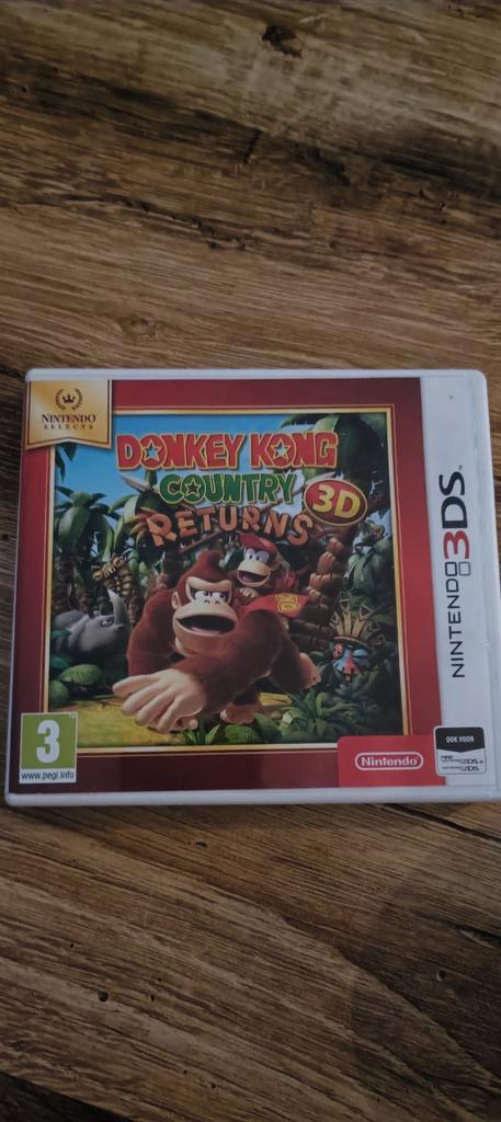 Donkey Kong Country Returns 3D - Selects, Spelcomputers en Games, Games | Nintendo 2DS en 3DS, Zo goed als nieuw, Overige genres