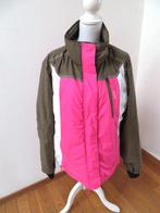 V50 BRUNOTTI wintersport ski jas groen wit roze M 38/40, Maat 38/40 (M), Nieuw, Ophalen of Verzenden, Brunotti