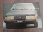 Talbot Tagora autofolder, Ophalen of Verzenden, Nieuw, Overige merken