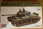 Tamiya: British cruiser tank A34 Comet, Hobby en Vrije tijd, Modelbouw | Auto's en Voertuigen, Tank, 1:32 tot 1:50, Nieuw, Ophalen of Verzenden