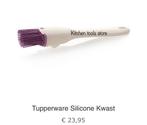 Nieuw Tupperware silicone borstel keukenkwast blauwe of roze, Ophalen of Verzenden, Nieuw, Overige typen