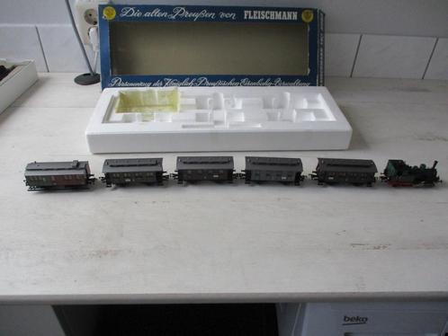 Fleischmann Set 4882, Hobby en Vrije tijd, Modeltreinen | H0, Zo goed als nieuw, Treinset, Gelijkstroom, Fleischmann, Ophalen