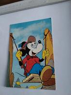 WALT DISNEY.  - MICKEY MOUSE  OP SCHOMMEL, Ophalen of Verzenden, 1940 tot 1960, Overige thema's