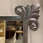 Barok Spiegel - houten lijst - zilver- 180 x 100cm-TTM Wonen, Huis en Inrichting, Woonaccessoires | Spiegels, Www.ttmwonen.nl