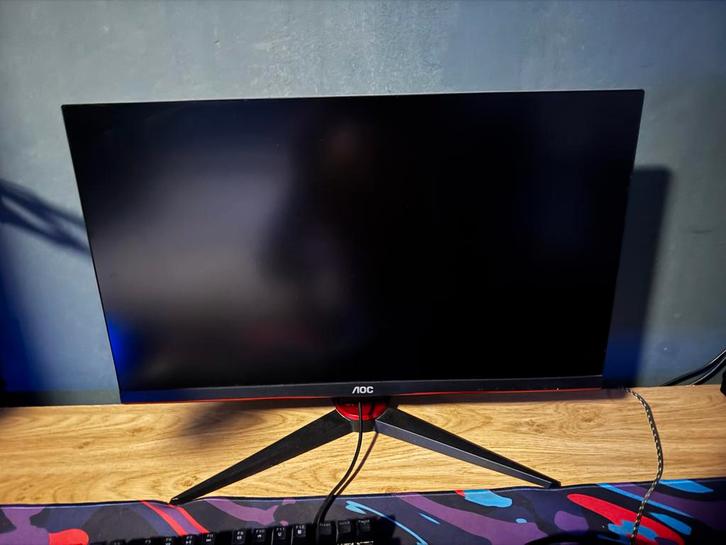 AOC Monitor & Game PC - Complete Gaming Setup!, Computers en Software, Monitoren, Gebruikt, 101 t/m 150 Hz, HDMI, Gaming, Ingebouwde speakers