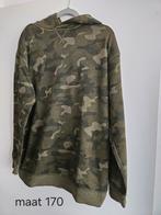 Trui hoodie sweater camouflage maat 170, Ophalen of Verzenden, Zo goed als nieuw, Jongen, Trui of Vest