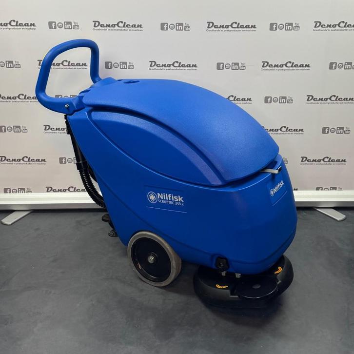 Nilfisk SCRUBTEC 343.2 schrobzuigmachine te koop / te lease, Doe-het-zelf en Verbouw, Reinigingsmachines, Gebruikt, Schrobmachine