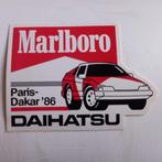 Oude sticker.  Marlboro.  DAIHATSU.  Paris-Dakar'86., Verzamelen, Ophalen of Verzenden, Zo goed als nieuw, Overige typen