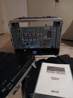 Flightcase met alesis 500/900 versterker en mengpaneel, Muziek en Instrumenten, Mengpanelen, Ophalen of Verzenden