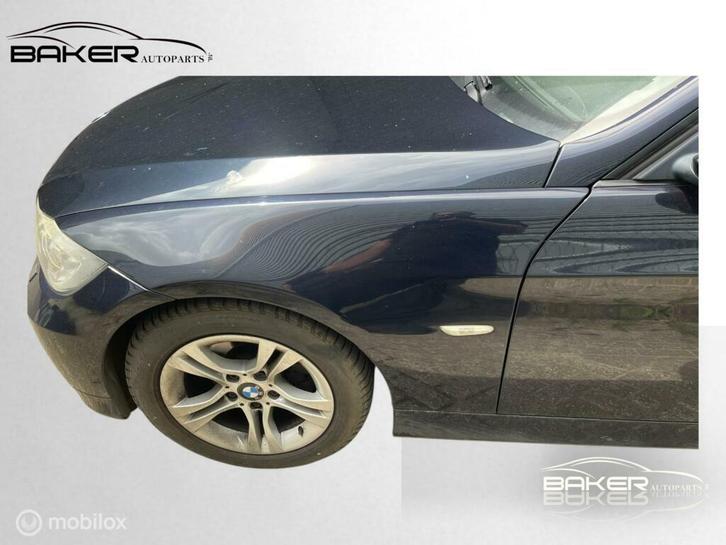 Spatbord links a35/5 BMW 3-serie E90 E91 ('05-'08), Auto-onderdelen, Carrosserie en Plaatwerk, BMW, Gebruikt, Ophalen of Verzenden