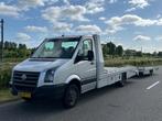 Volkswagen Crafter Oprijwagen met Aanhanger / Cruise / CarPl, Auto's, Overige merken, Euro 5, 163 pk, Origineel Nederlands