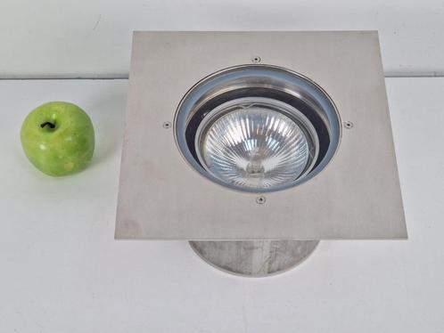 PSM Lighting Lava Grande RVS spot buitenlamp vloerlamp grond, Tuin en Terras, Buitenverlichting, Nieuw, Vloerlamp, Rvs, Minder dan 50 watt