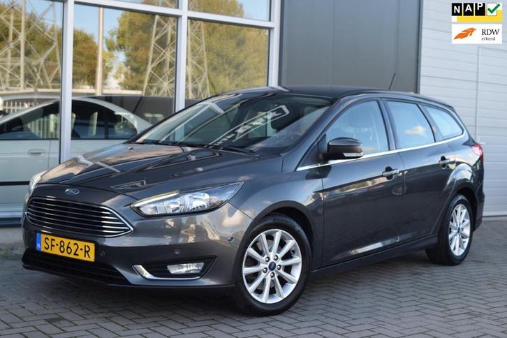 Ford Focus Wagon 1.5 Titanium | Automaat | Keyless | NAP + A, Auto's, Ford, Bedrijf, Te koop, Focus, ABS, Airbags, Airconditioning