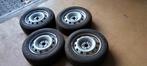 Winterwielen met 3 goede banden, Auto-onderdelen, Banden en Velgen, Ophalen, Gebruikt, 15 inch, Banden en Velgen