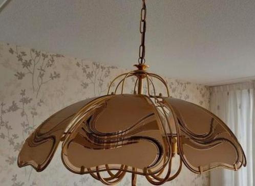 Hollywood Regency hanglamp, Huis en Inrichting, Lampen | Kroonluchters, Zo goed als nieuw, Ophalen