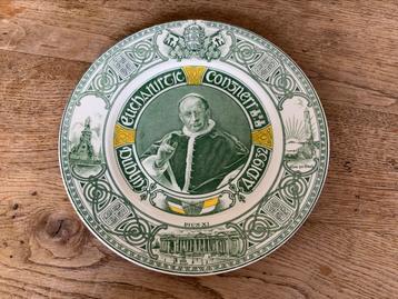 Antiek Bord Vaticaan Paus Pius XI Congres 1932 Ierland beschikbaar voor biedingen