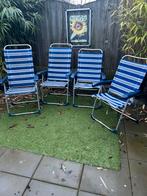 4x Crespo lichtgewicht standenstoelen - Campingstoelen, Caravans en Kamperen, Ophalen, Gebruikt, Campingstoel