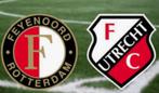 Feyenoord-Utrecht (4 kaarten vak Y3), Tickets en Kaartjes, Sport | Voetbal, Drie personen of meer, Oktober