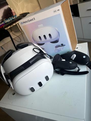 Meta Quest 3 met BOBOVR M3 Pro headstrap + powerbank) beschikbaar voor biedingen
